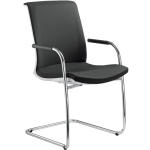 Konferenčná stolička LYRA NET 214-Z-N4, kostra chrom