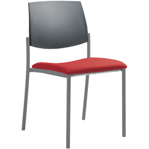 Konferenčná stolička SEANCE ART 190-N2, kostra sivá