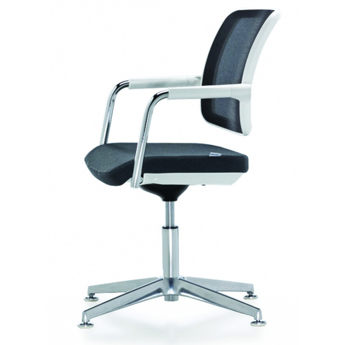 konferenčná stolička FLEXI FX 1162, bílé provedení 