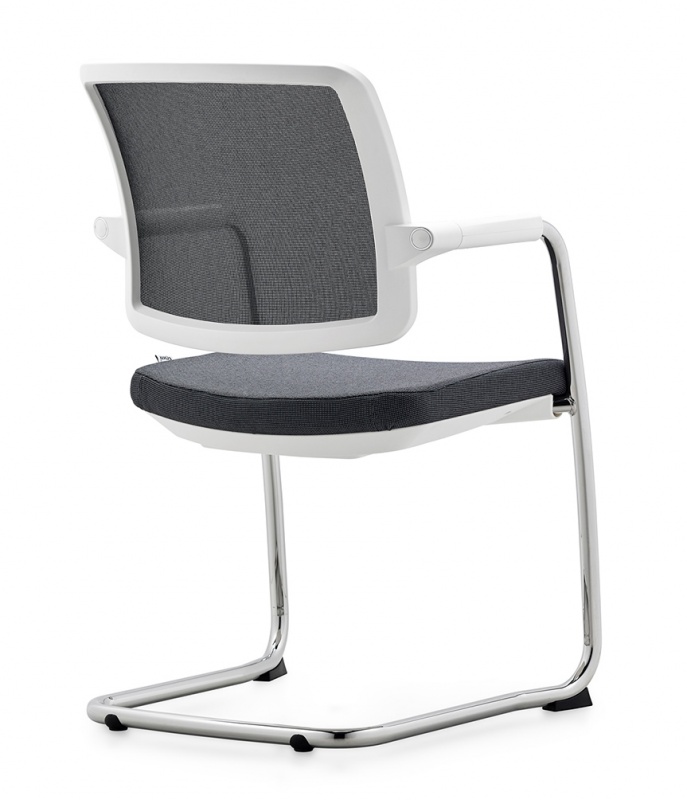 konferenčná stolička FLEXI FX 1161, bílé provedení gallery main image