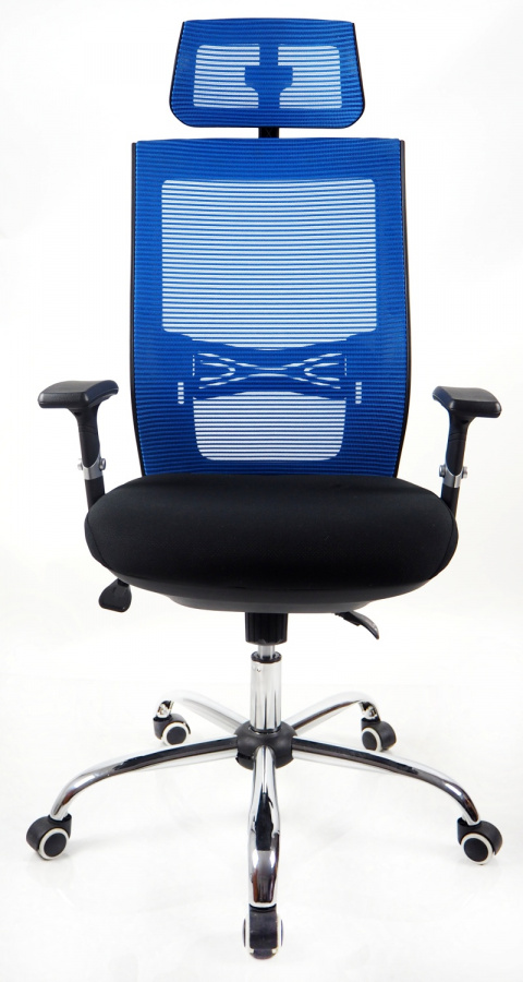 kancelárska stolička MARIKA YH-6068H modrá gallery main image