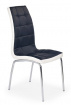 Jedálenská stolička K186 čierno-bielá