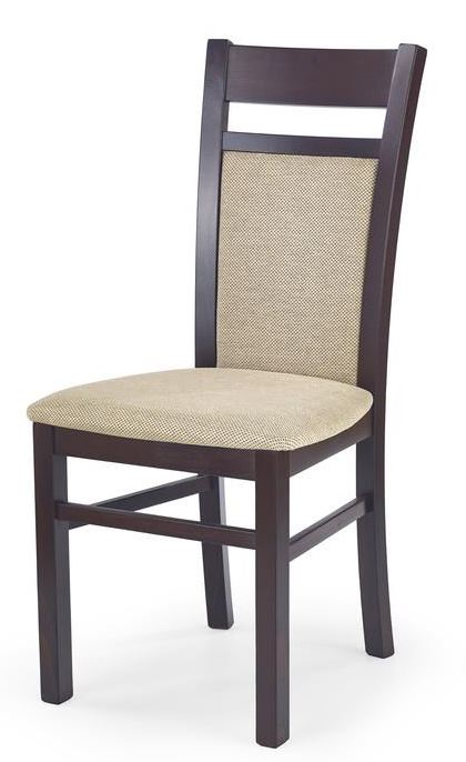 Jedálenská stolička GERARD 2 tm. orech/torent beige