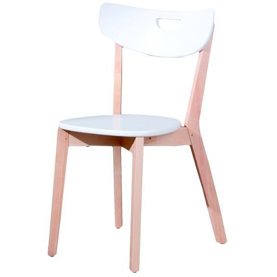 jedálenská stolička PEPPI biela