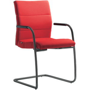 Konferenčná stolička LASER 682-Z-N1, kostra čierna
