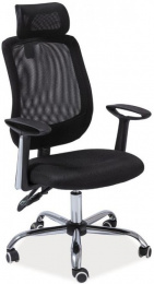 kancelárska stolička Q118 čierna