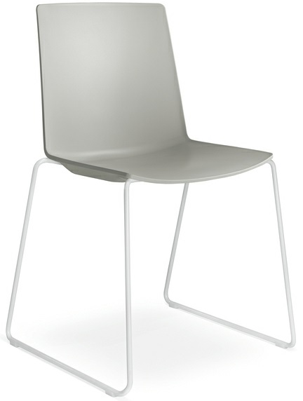 Konferenčná stolička SKY FRESH 040-Q-N0, kostra bílá gallery main image