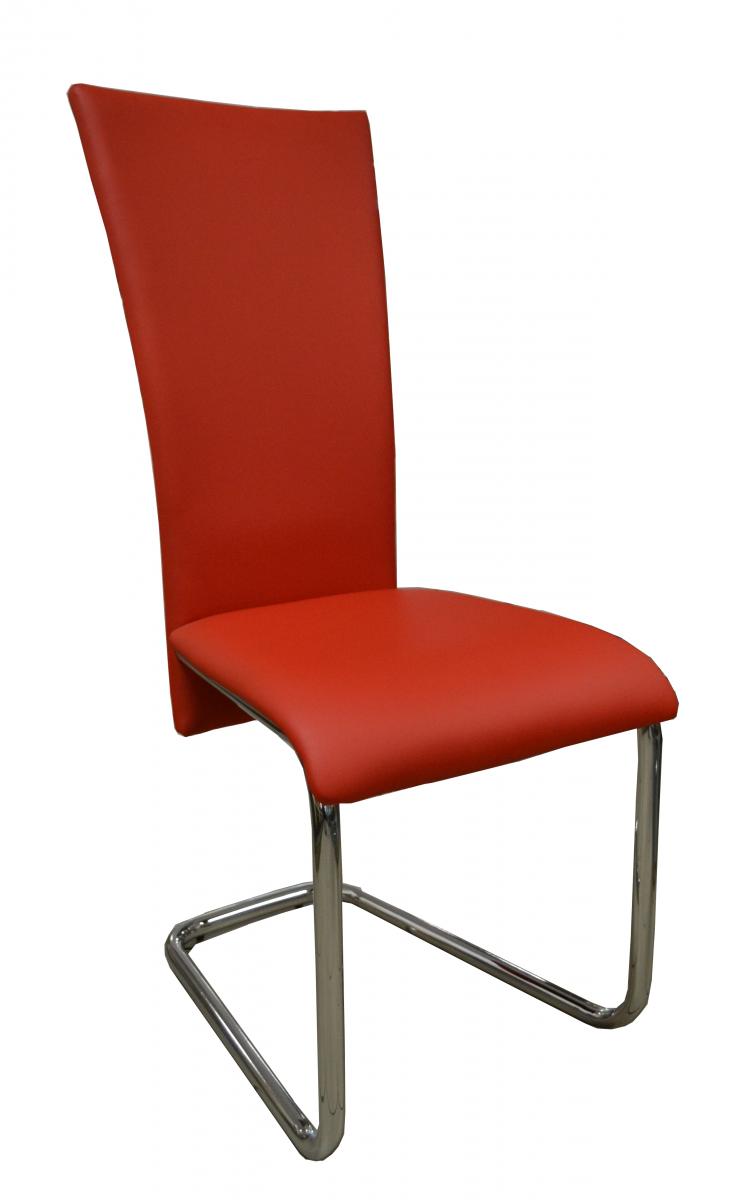  Jedálenská stolička F-245 červená gallery main image