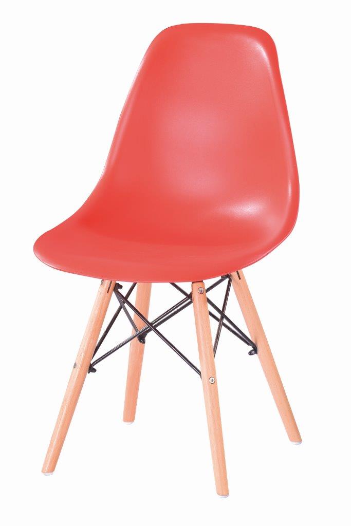Jedálenská stolička Enzo červená gallery main image