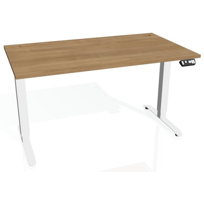 kancelársky stôl MOTION MS 2M 1600 - Elektricky stav. stôl délky 160 cm  paměťový ovladač