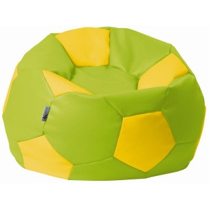 sedacia vak EUROBALL veľký, NK63/NK02 zeleno-žltý