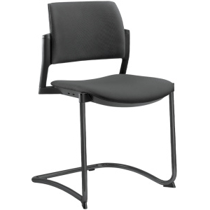 konferenčná stolička DREAM+ 104BL-Z-N1, kostra čierna