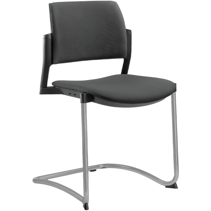 konferenčná stolička DREAM+104BL-Z-N2, kostra šedá