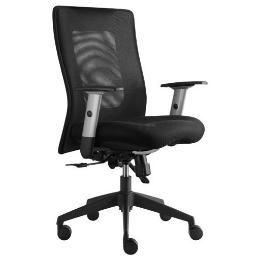 kancelárská stolička ALFA 750 čierná