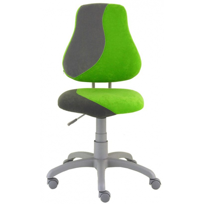 detská stolička FUXO S-line sv.zeleno-sivá