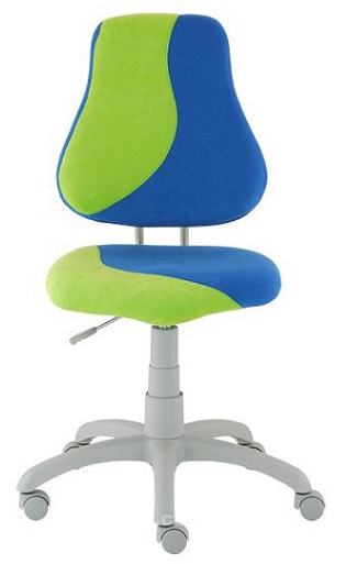 detská stolička FUXO S-line modro-svetlo zelená gallery main image