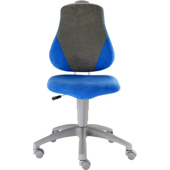 detská rostuca stolička FUXO V-modro-siva