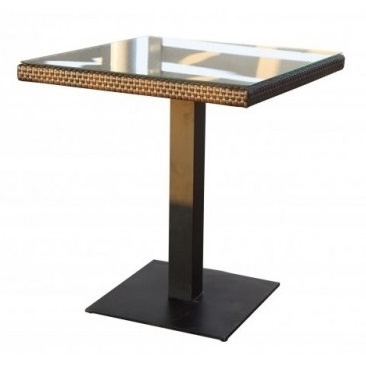 Dizajnový stôl BARCELONA - čierny