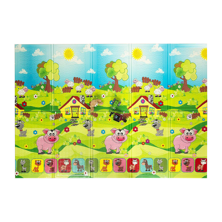 Detská skladacia penová podložka Piggy, Casmatino 200 x 140 x 1 cm gallery main image