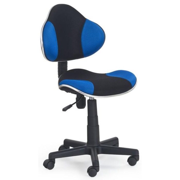 detská stolička FLASH čierno-modrá