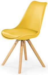 Jedálenská stolička K201 žltá