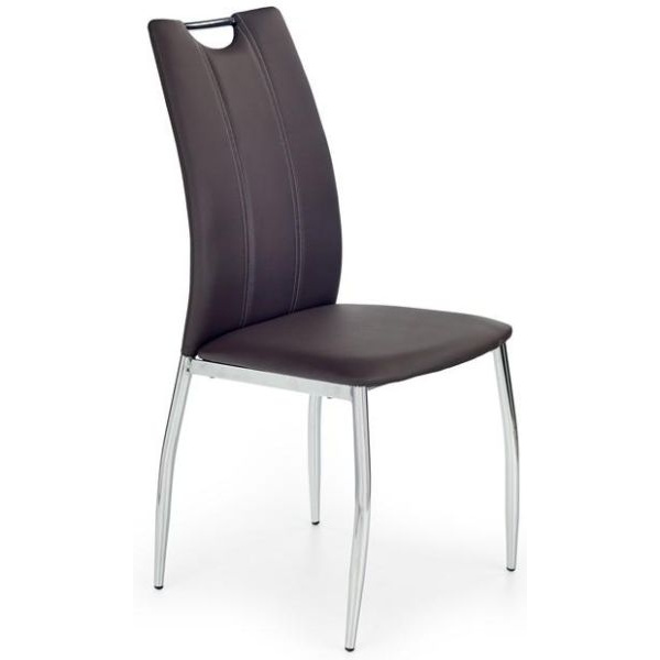 Jedálenská stolička K187 tmavo hneda