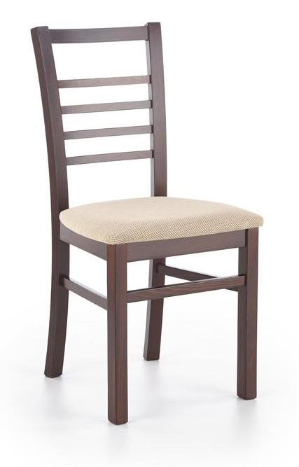 Jedálenská stolička ADRIAN tmavý orech/torent beige gallery main image