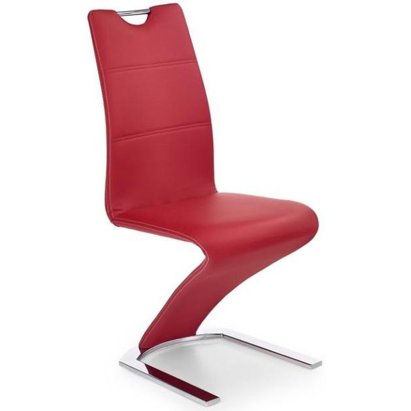 Jedálenská stolička K188 červená