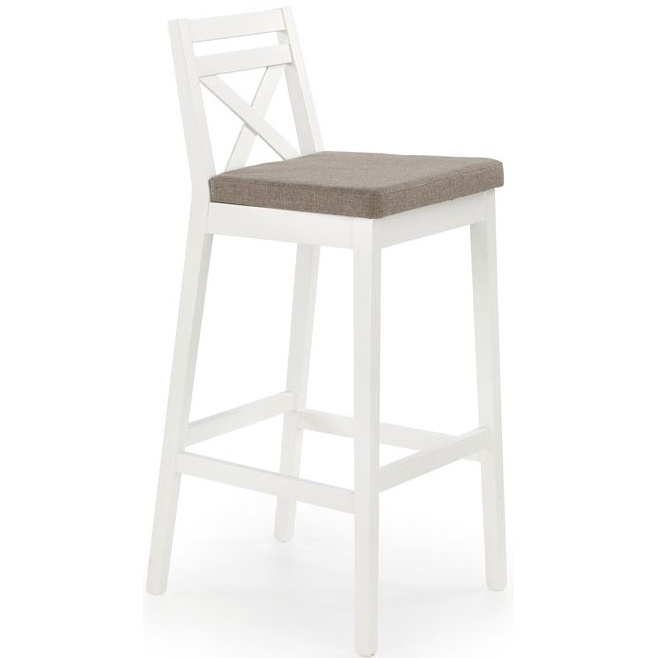 Barová stolička Borys biela