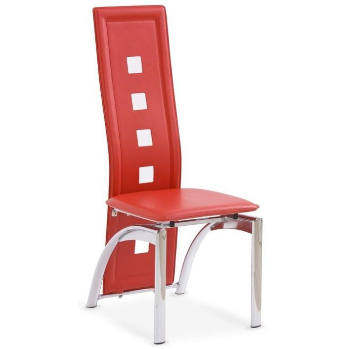 stolička K4 červená