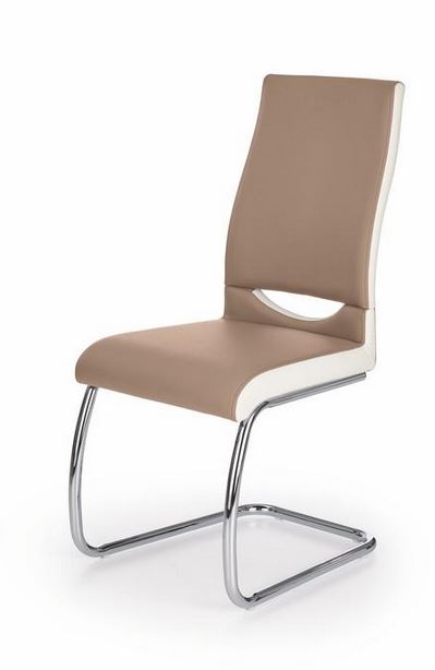 stolička K259 cappuccino/biela gallery main image