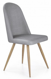 Jedálenská stolička K214 medový dub/ šedá