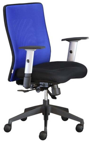 stolička LEXA bez podhlavníka, modrá zleva č. SEK1047 gallery main image