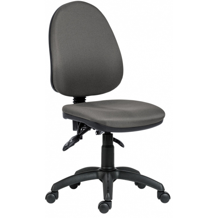 kancelárska stolička PANTHER ASYN D5 sivá