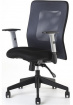 kancelárska stolička LEXA bez podhlavníka, farba antracit