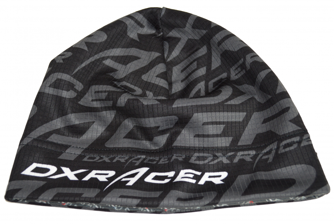 Značka DXRACER - funkčné čiapky DXRACER vel. L, čierna / sivá