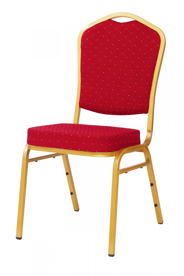banketová stolička Standard Line ST220 červeno - zlatá gallery main image