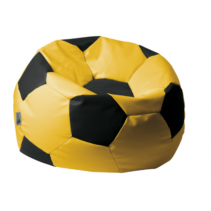sedací vak Euroball veľký, SK5-SK3 žlto-čierný zľava č. A1167S.sek