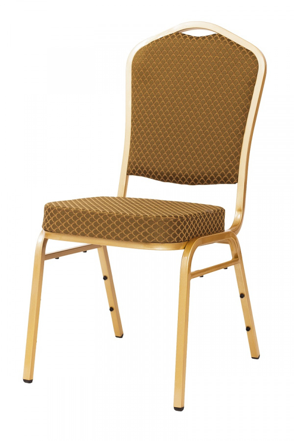 banketová stolička Standard Line ST633 hnedo - zlatá gallery main image