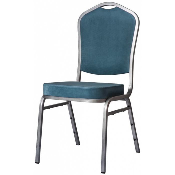banketová stolička Standard Line  ST830 modro - strieborná