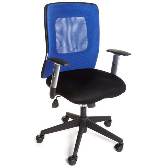 kancelárska stolička CORTE modrá, zľava č. A1198.sek
