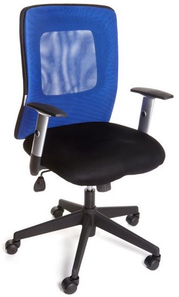 kancelárska stolička CORTE modrá, zľava č. A1198.sek gallery main image