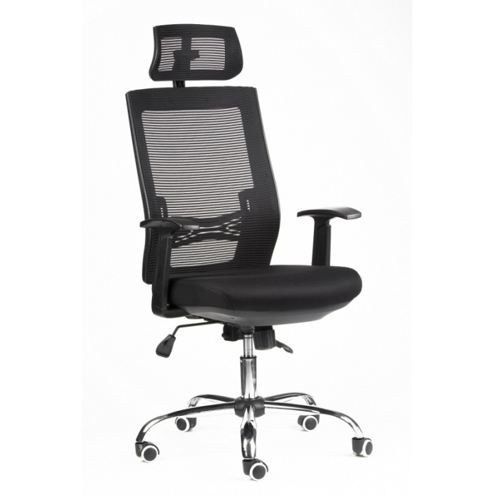 kancelárska stolička MARIKA YH-6068H čierna, č. AOJ002