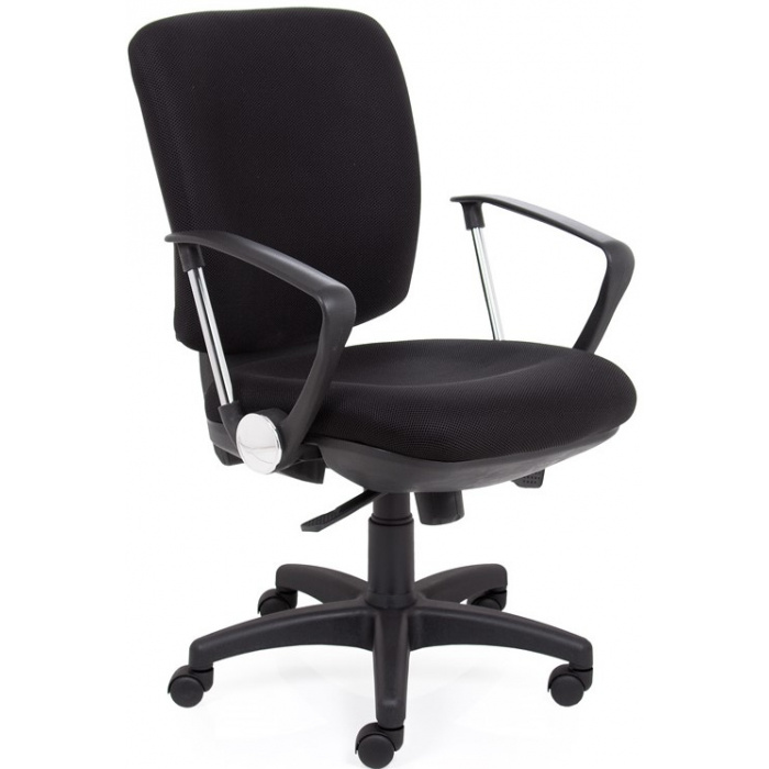 kancelárska stolička OHIO čierna