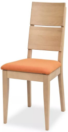 Jedálenská stolička Spring K2 buk masív, látka gallery main image