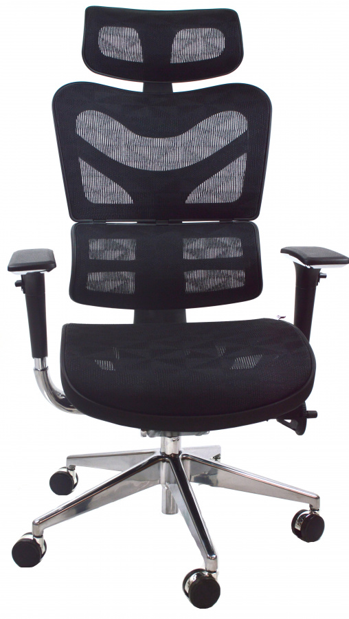 MERCURY kancelárská stolička ARIES JNS-701, čierna W-51