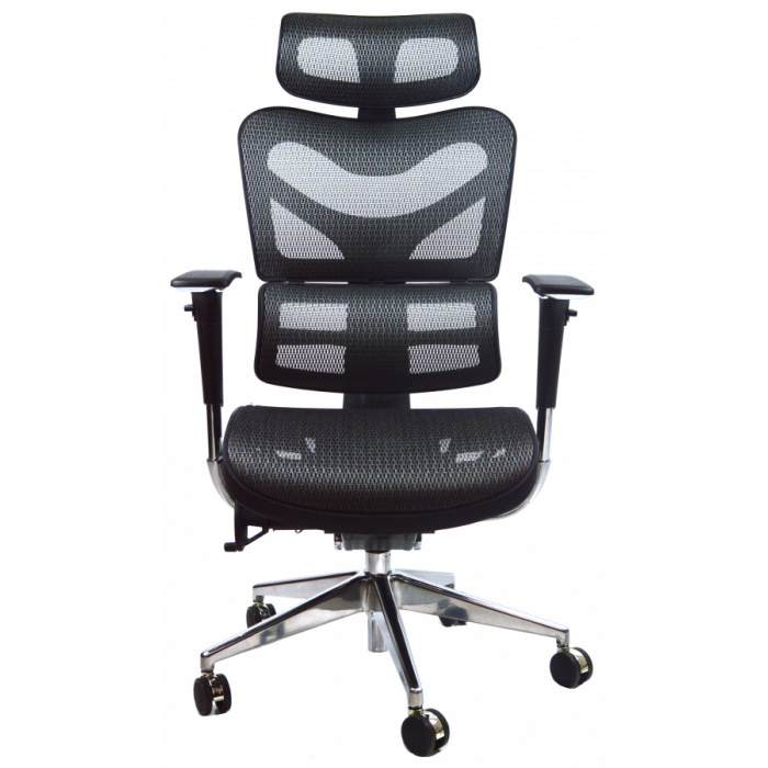 kancelárská stolička ARIES JNS-701, šedá W-10