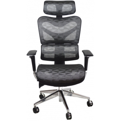 kancelárská stolička ARIES JNS-701, šedá W-50