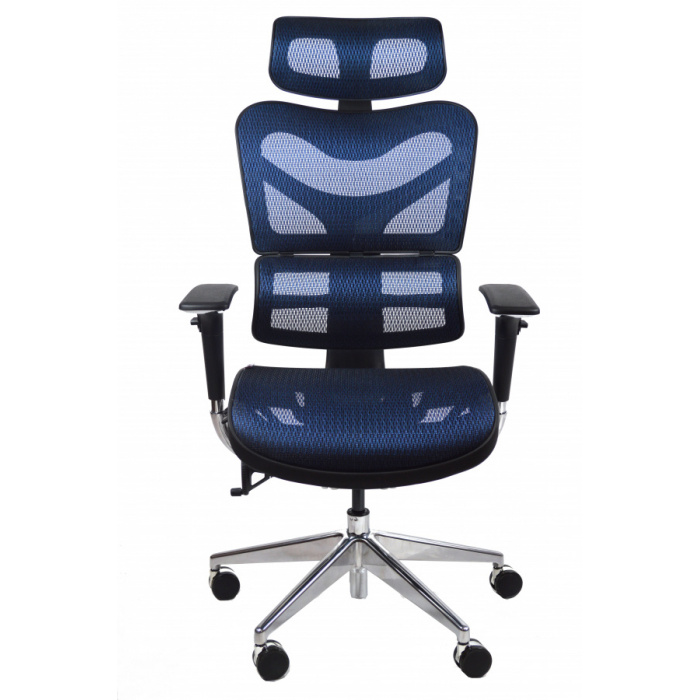 kancelárská stolička ARIES JNS-701, modrá W-15