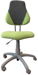 detská rastuca stolička FUXO V-line sv. zeleno-šedá